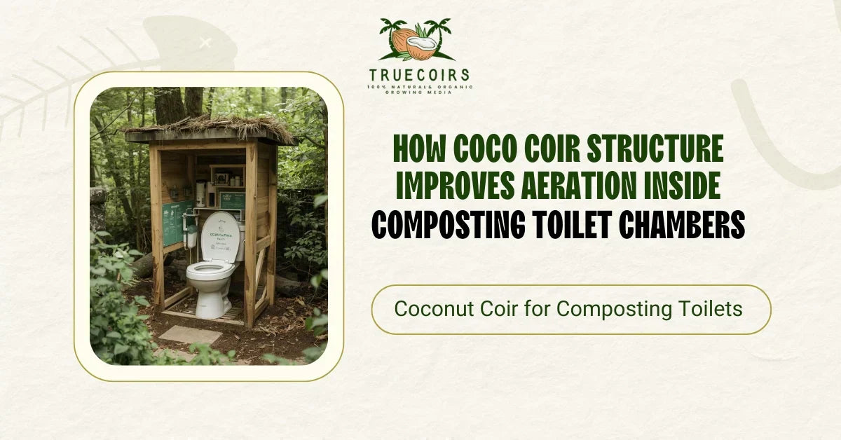 How Coco Coir Structure Improves Aeration Inside Composting Toilet Chambers