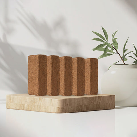1/2 Pallet of 650G/1.4LB -  Single pieces of Coco Coir Brick  Ideal Organic Growing Media & Soil Amendment, Low pH