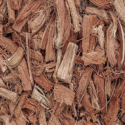 100% Natural and Organic Coco Coir Chunks Compressed Blocks - High Expansion (70 to 75 Liters) Coco Soil Medium - OMRI Listed -10 LB