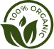100% Natural &
Organic