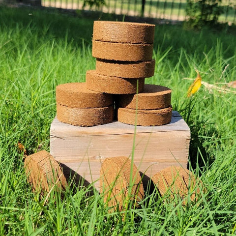 Coconut Coir Discs – 60mm Compressed Growing Medium (Pack of 25)
